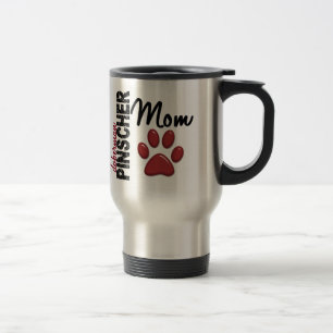 Doberman Pinscher Mum 2 Travel Mug
