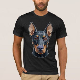 Doberman Pinscher Mum Dad T-Shirt