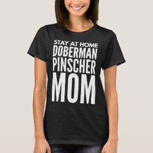 Doberman Pinscher Mum Fitted Scoop T-Shirt