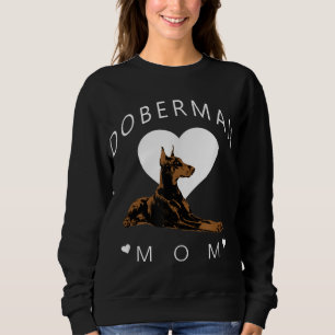 Doberman Pinscher Mum Womens Sweatshirt