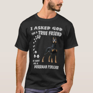 Doberman Pinscher Pet Dobie Mum Dog Dad Dobermann T-Shirt