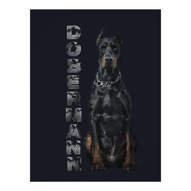 Doberman Pinscher     Photo Print (Front)