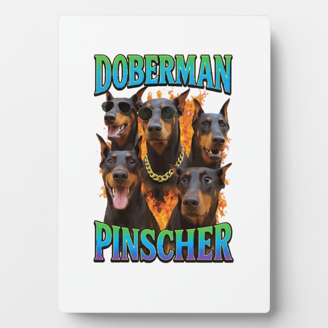 Doberman Pinscher  Plaque (Front)