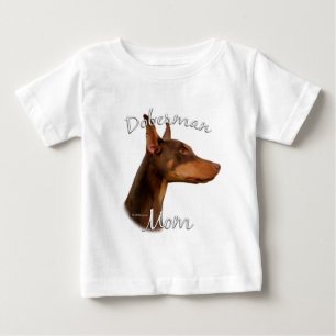 Doberman Pinscher (red) Mum 2 Baby T-Shirt