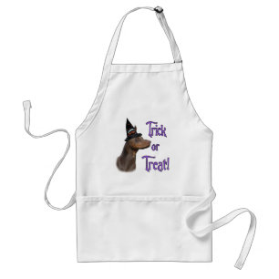 Doberman Pinscher (red) Trick Standard Apron