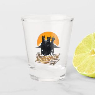 Doberman Pinscher Shot Glass