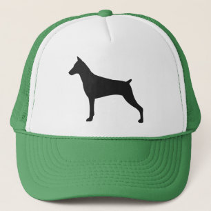 Doberman Pinscher Silhouette Trucker Hat