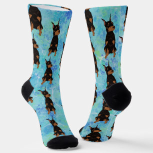 Doberman Pinscher Socks 