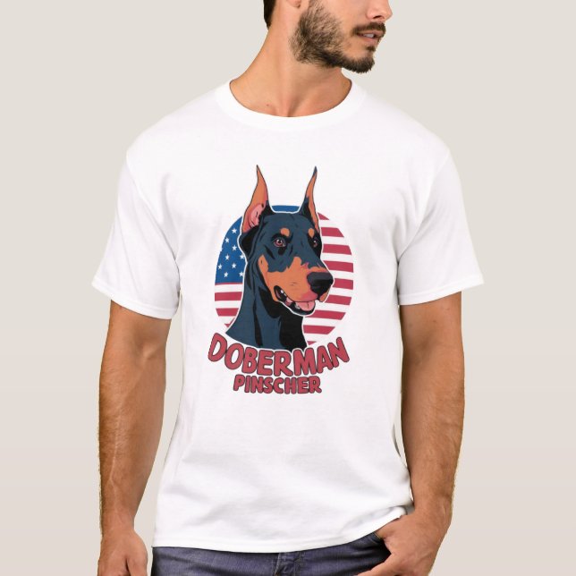Doberman Pinscher T-Shirt (Front)
