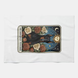 Doberman Pinscher Tea Towel