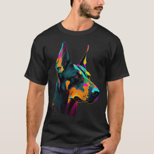 Doberman Pop Dobie Cute Doberman T-Shirt