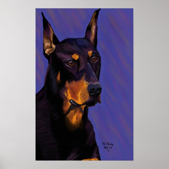 Doberman poster (Front)
