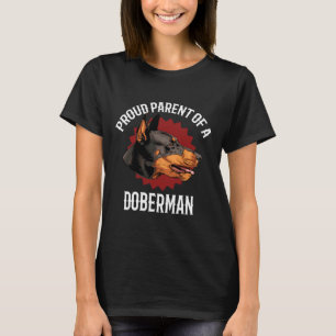 Doberman Proud Parent Of A Doberman 429 T-Shirt