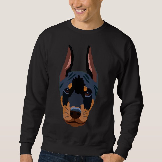Doberman Puppy  765 Sweatshirt (Front)