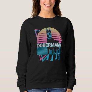 Doberman Retro   Sweatshirt