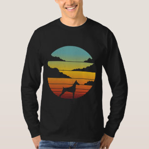 Doberman Retro Vintage Sunset S S For Men Women Bo T-Shirt