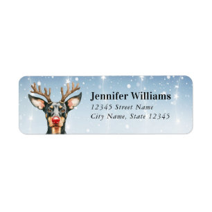 Doberman Return Address Labels