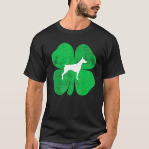 Doberman Shamrock Irish St Patricks Day T-Shirt