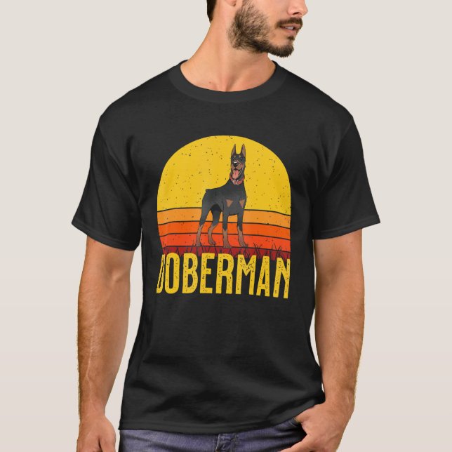 Doberman Sunrise T-Shirt (Front)