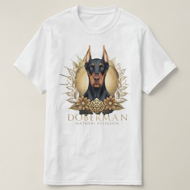 Doberman T-Shirt (Design Front)