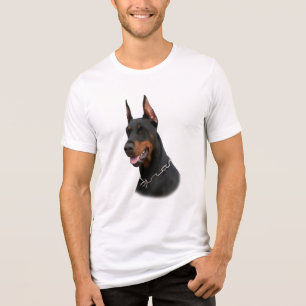 Doberman T-Shirt Tri-Blend Shirt