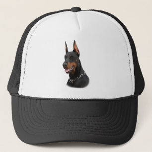 Doberman T-Shirt Trucker Hat