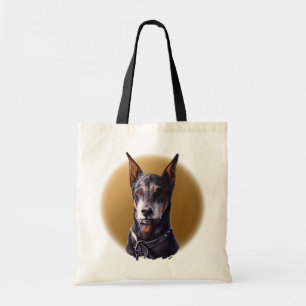 Doberman Tote Bag Customised Doberman Pinscher Bag