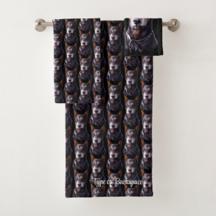 Doberman Towel Set Personalised Doberman Towels