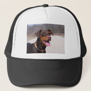 Doberman Trucker Hat