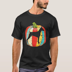 Doberman Vintage Pumpkin Halloween T-Shirt