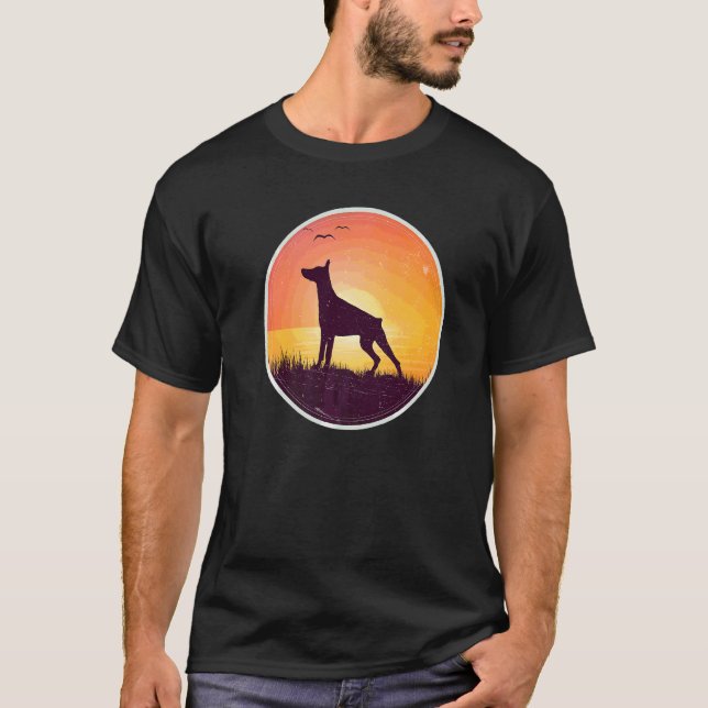 Dobermann Dog Breed  13 T-Shirt (Front)