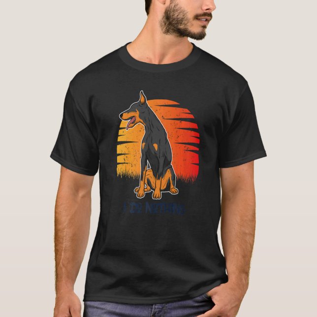 Dobermann Dog Breed  178 T-Shirt (Front)