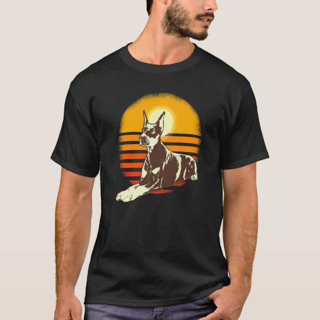 Dobermann Dog Breed  22 T-Shirt (Front)