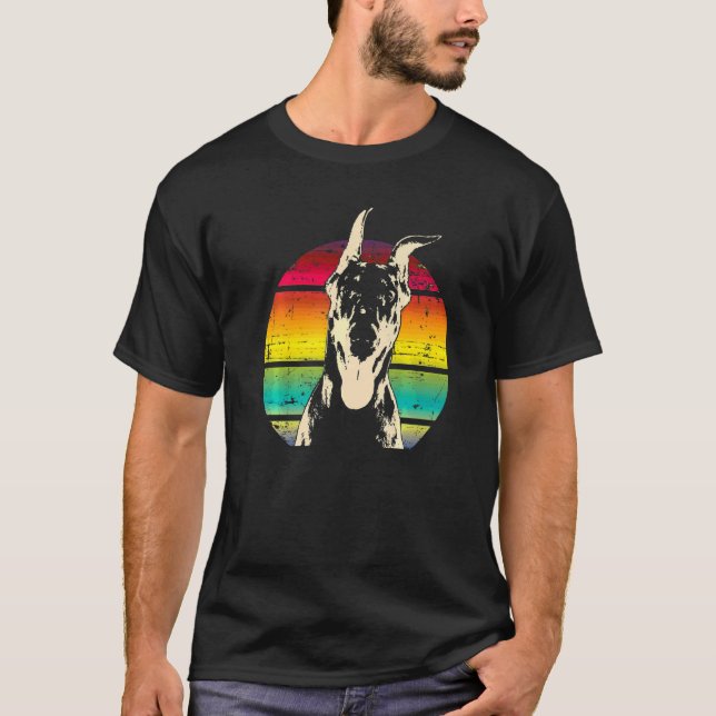 Dobermann Dog Breed  4 T-Shirt (Front)