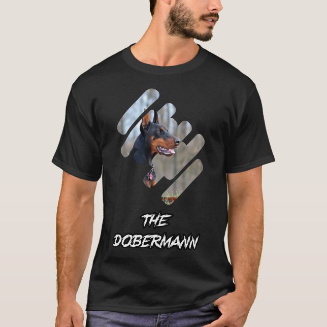 Dobermann Dog T-Shirt (Front)