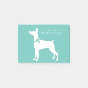 Dobermann Pinscher Dog Puppy Dobie Post-it Notes