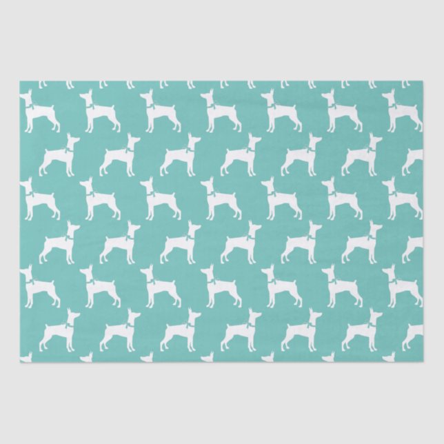 Dobermann Pinscher Dog Puppy Dobie Tissue Paper (Front)