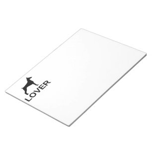dobie lover notepad