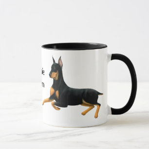 Dobie Mum Doberman Pinscher Dog Mug