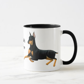 Dobie Mum Doberman Pinscher Dog Mug