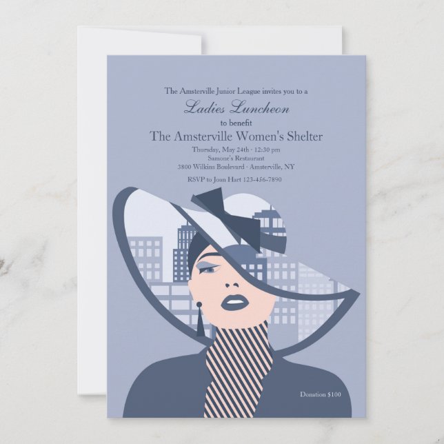 Doble Exposure Invitation (Front)