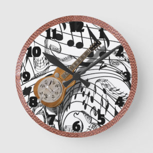 DOBRO-CLOCK ROUND CLOCK
