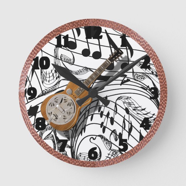 DOBRO-CLOCK ROUND CLOCK (Front)