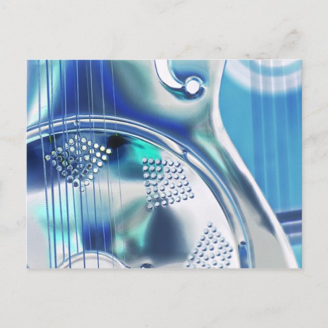 DOBRO, guitar ArT, Postcard Cool (Front)