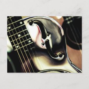 DOBRO, guitar ArT, Postcard Cool