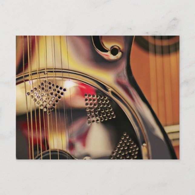 DOBRO, guitar ArT, Postcard Cool (Front)