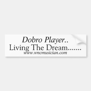 Dobro Player Sticker