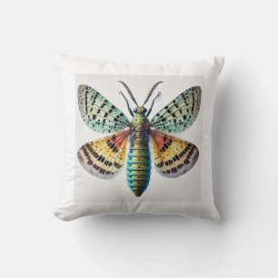 Dobsonfly 180724IREF218 - Watercolor Cushion
