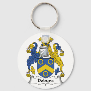 Dobyns Family Crest Key Ring
