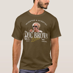 Doc Brown Labs Inventor Scientist Est 1985 T-Shirt